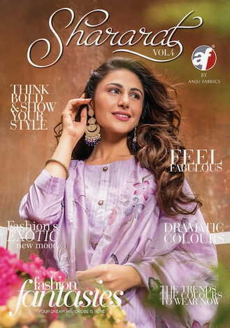 ANJU FABRICS SHARARAT VOL 4 KURTI WITH PANT DUPATTA LATEST CATALOGUE