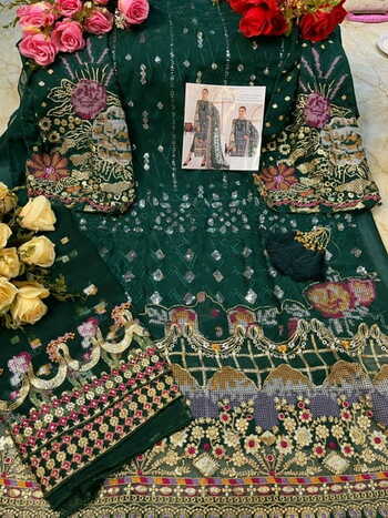 ZARQASH CHANTELLE Z 2025 PAKISTANI SUITS WHOLESALER