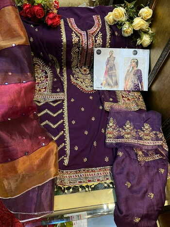 MEHBOOB TEX D NO C 7773 COLOUR PAKISTANI BRIDAL COLLECTION