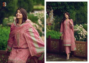 SHRADDHA DESIGNER BIN SAEED LAWN COLLECTION VOL 4 READYMADE PAKISTANI SUITS WHOLESALE