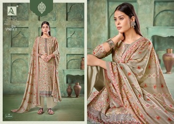  ALOK SUIT PREET PURE COTTON SALWAR SUITS WHOLESALER IN SURAT