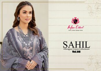 NAFISA COTTON SAHIL VOL 8 100% PURE COTTON SUITS