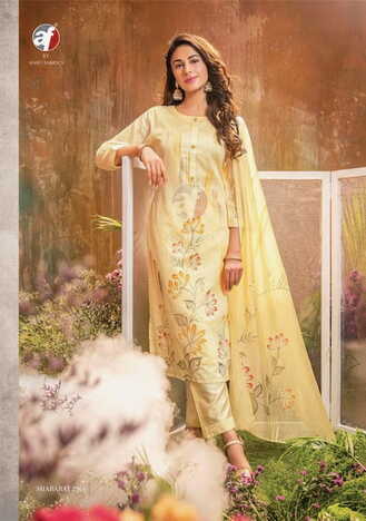 ANJU FABRICS SHARARAT VOL 4 KURTI WITH PANT DUPATTA LATEST CATALOGUE