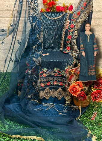 FEPIC ROSEMEEN C 1301 GEORGETTE PAKISTANI SUITS CATALOGUE