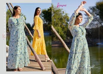 PSYNA DELIGHT FANCY GOWN STYLE KURTIS