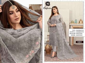 VS FASHION D.NO 1061 PAKISTANI GEORGETTE SUITS