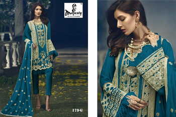 MAJESTY ROSE EDITION VOL 2 PAKISTANI SUITS LATEST CATALOGUE