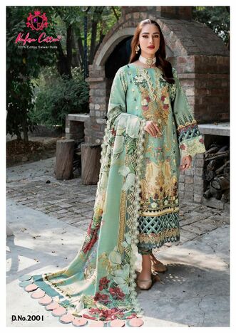 NAFISA COTTON ESRA KARACHI SUITS VOL 2 COTTON PRINTED SUITS AT BEST PRICE