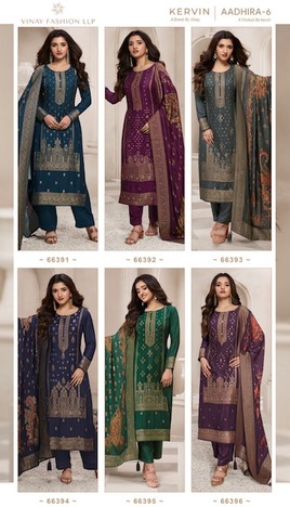 VINAY KERVIN AADHIRA 6 FANCY SALWAR KAMEEZ WHOLESALER IN SURAT