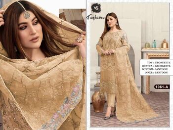 VS FASHION D.NO 1061 PAKISTANI GEORGETTE SUITS