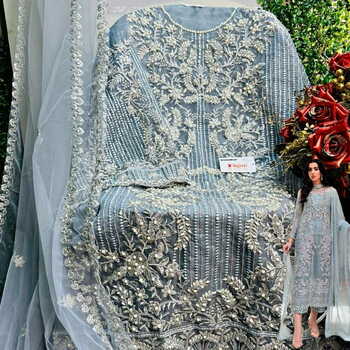 FEPIC ROSEMEEN C 1514 ORGANZA PAKISTANI SUITS AT SURAT