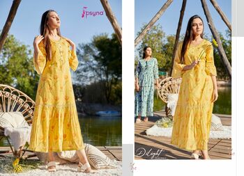 PSYNA DELIGHT FANCY GOWN STYLE KURTIS