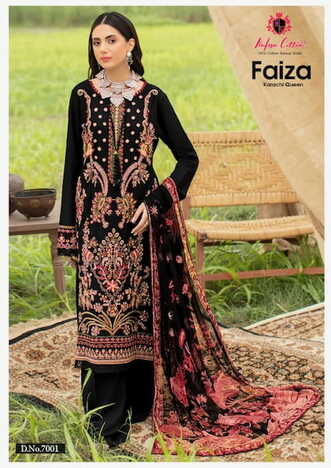 NAFISA COTTON FAIZA KARACHI QUEEN VOL 7 COTTON PRINTED KARACHI SUITS