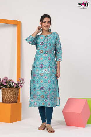 S4U GOLD VOL 5 MUSLIN LINING KURTIS ONLINE SUPPLIER SURAT