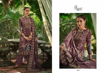 SHREE FABS KASHMIRA VELVET DIGITAL PRINT SUITS WHOLESALER