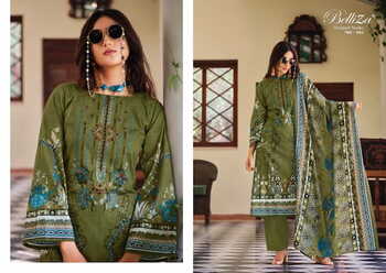 BELLIZA NAIRA VOL 5 READYMADE COTTON DIGITAL PRINTED SUITS SURAT