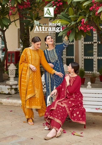 ALOK SUITS ATTRANGI PASHMINA WINTER SUITS ONLINE SUPPLIER 