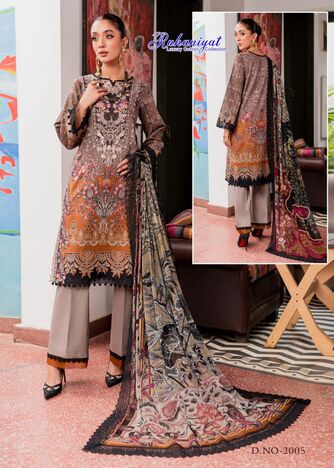 RUHANIYAT VOL 2 COTTON KARACHI SUITS NEW COLLECTION 2023