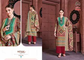 HARSHIT ALMIRA PURE PASHMINA WINTER SUITS CATALOGUE