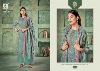  ALOK SUIT PREET PURE COTTON SALWAR SUITS WHOLESALER IN SURAT