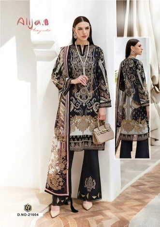 KEVAL FAB ALIJA B VOL 21 HEAVY COTTON PRINTED KARACHI COLLECTION 2023