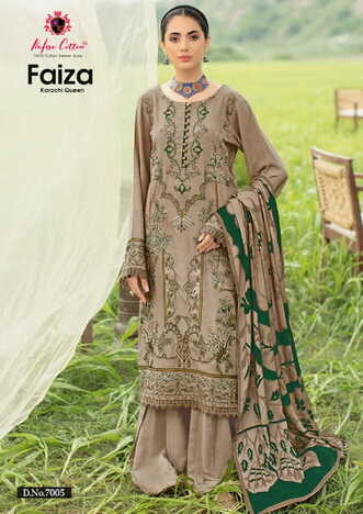 NAFISA COTTON FAIZA KARACHI QUEEN VOL 7 COTTON PRINTED KARACHI SUITS