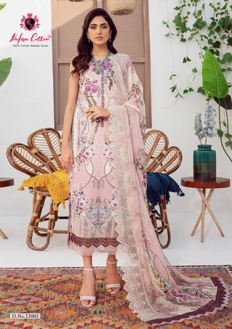 NAFISA COTTON SAHIL VOL 12 DESIGNER KARACHI SUITS WHOLESALER SURAT