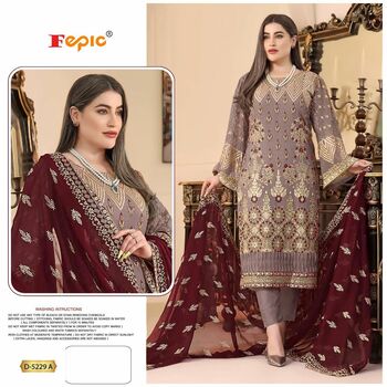 FEPIC ROSEMEEN D 5229 COLOURS GEORGETTE PAKISTANI SUITS SURAT