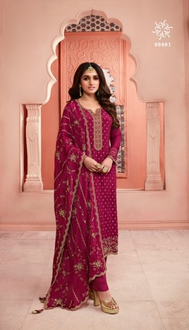 VINAY KULEESH SWARNAA EMBROIDERY SALWAR KAMEEZ  WHOLESALER