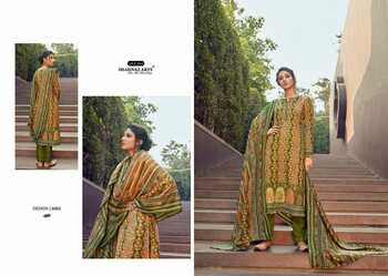 SHAHNAZ ARTS GULSHAN VOL 6 SABYASACHI STYLE PASHMINA WINTER SUITS CATALOGUE