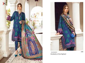 DEEPSY MARIA B M PRINT 5 PAKISTANI SUITS WHOLESALER IN SURAT