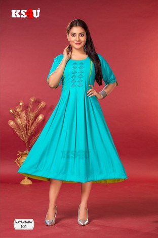 KS4U NAYANTARA VOL 1 KURTIS LATEST CATALOGUE