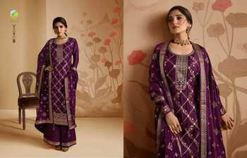 VINAY KASEESH SANA VOL 2 DOLA ZARI JACQUARD SUITS AT SURAT