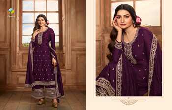 VINAY KASEESH SHAHEEN VOL 3 SILK GEORGETTE EMBROIDERY SUITS AT SURAT