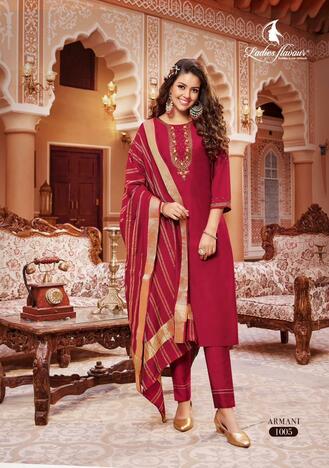 LADIES FLAVOUR ARMANI DESIGNER KURTI CATALOGUE WHOLESALER