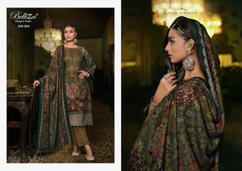 BELLIZA DESIGNER STUDIO QURBAT WINTER SUITS SUPPLIER IN SURAT