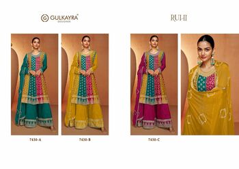 GULKAYRA DESIGNER RUHI HEAVY SALWAR KAMEEZ SUPPLIER IN SURAT