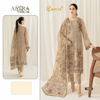 COSMOS AAYRA VOL 28 PAKISTANI SUITS SUPPLIER IN SURAT