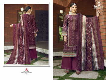 MAJESTY BIN SAEED LAWN COLLECTION VOL 2 EMBROIDERY PAKISTANI SUITS