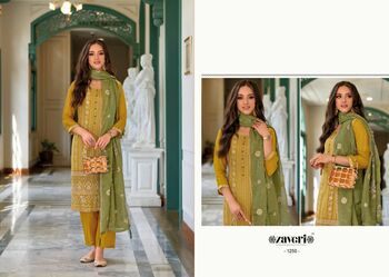 ZAVERI HASRAT HEAVY READYMADE SUITS MANUFACTURER