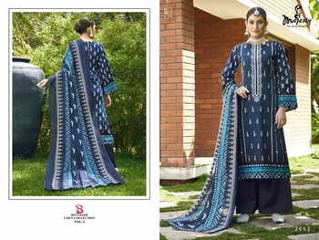 MAJESTY BIN SAEED LAWN COLLECTION VOL 2 EMBROIDERY PAKISTANI SUITS