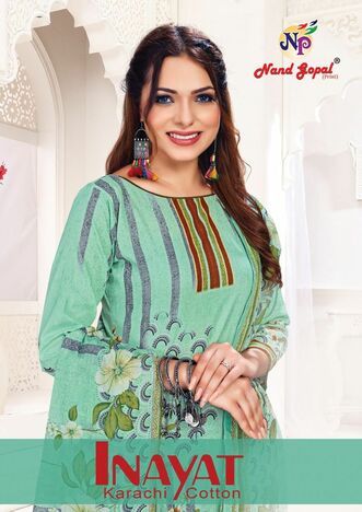 NAND GOPAL INAYAT COTTON KARACHI SUITS MANUFACTURER JETPUR