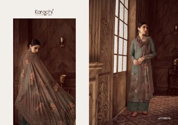 KARACHI PRINTS KAINAAT MUSLIN SILK DIGITAL PRINTED SUITS NEW COLLECTION