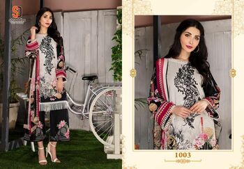 SHRADDHA DESIGNER MARJJAN REMIX LAWN COTTON PAKISTANI SUITS CATALOGUE