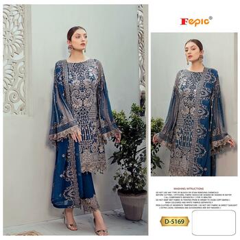 FEPIC ROSEMEEN D NO 5169 PAKISTANI SALWAR KAMEEZ LATEST CATALOGUE