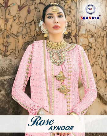 SHANAYA ROSE AYNOOR S 92 PAKISTANI SUITS LATEST CATALOG 2022