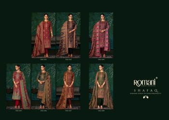 ROMANI SHAFAQ PASHMINA WINTER SUITS SUPPLIER IN SURAT