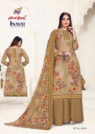 NAND GOPAL INAYAT COTTON KARACHI SUITS MANUFACTURER JETPUR