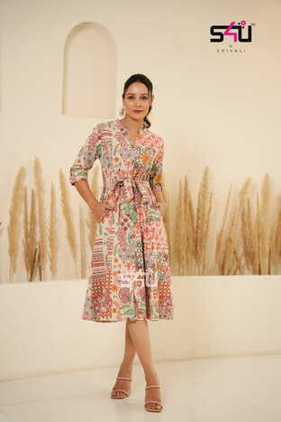 S4U KNOT IT UP VOL 3 COTTON PRINTED KURTIS ONLINE SUPPLIER SURAT