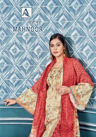 ALOK SUIT MAHNOOR SALWAR SUITS SURAT CATALOGUE MANUFACTURER